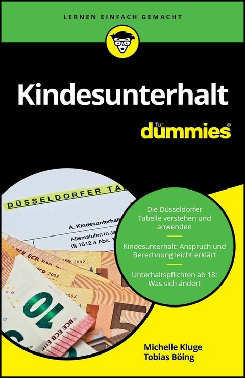 Kindesunterhalt für Dummies - Michelle Kluge, Tobias Böing