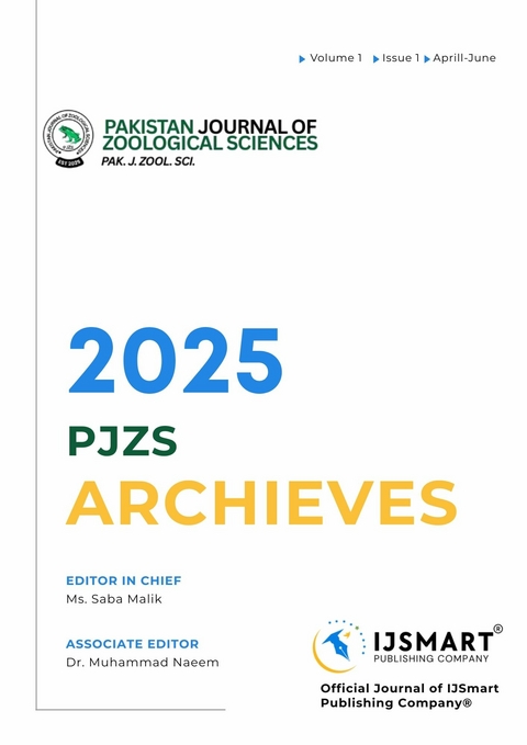 Pakistan Journal of Zoological Sciences, Volume 1, Issue 1 -  Pakistan Journal of Zoolical Sciences (PJZS)