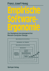 Empirische Software-Ergonomie - Franz J. Heeg