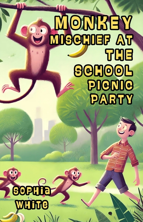 Monkey Mischief at the School Picnic Party -  Sophia White