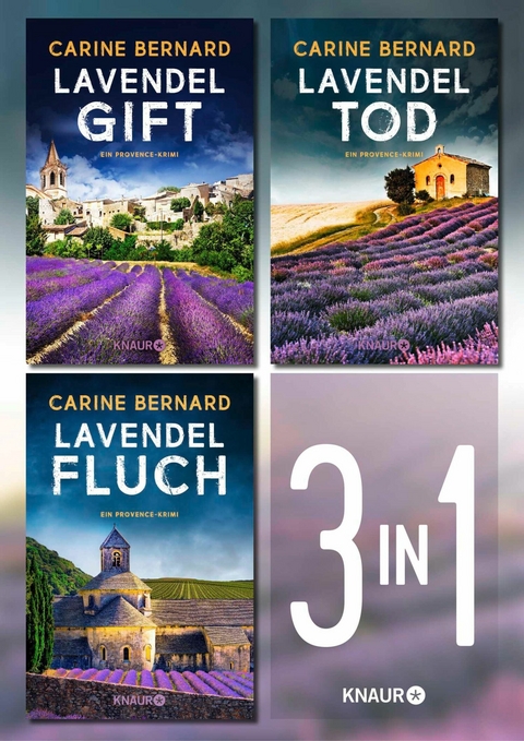 Die Lavendel-Morde Band 1-3. Das Provence-Krimi-Bundle - Carine Bernard