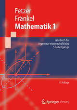 Mathematik 1 - Albert Fetzer, Heiner Fränkel