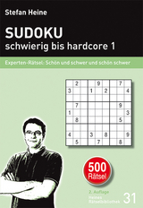 Sudoku schwierig bis hardcore 1 - 