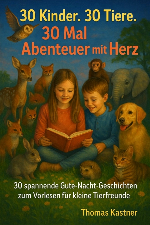 30 Kinder. 30 Tiere. 30 Mal Abenteuer mit Herz - Thomas Kastner