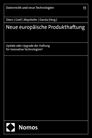 Neue europäische Produkthaftung