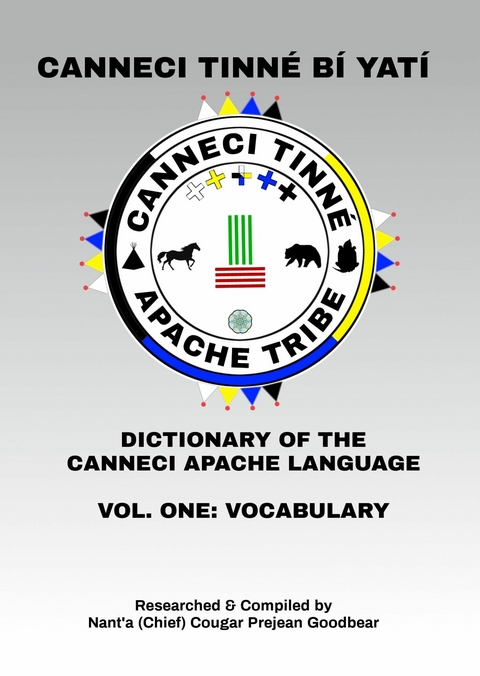 CANNECI TINN&Eacute; B&Iacute; YAT&Iacute;, DICTIONARY OF THE CANNECI APACHE LANGUAGE - Nant'a (Chief) Cougar Prejean Goodbear