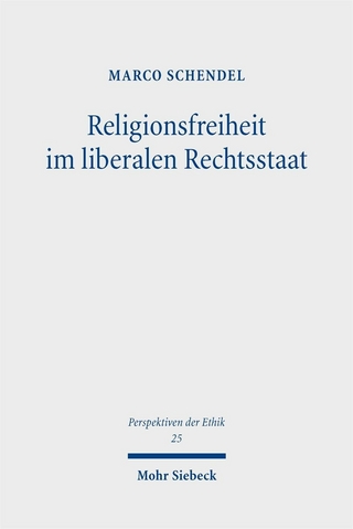 Religionsfreiheit im liberalen Rechtsstaat