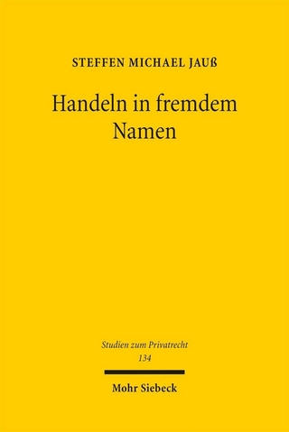 Handeln in fremdem Namen