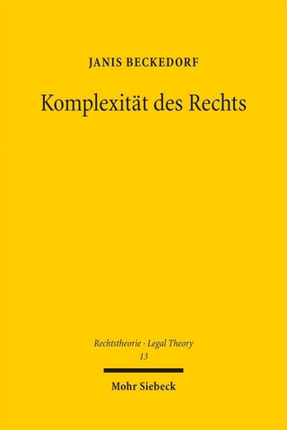 Komplexität des Rechts