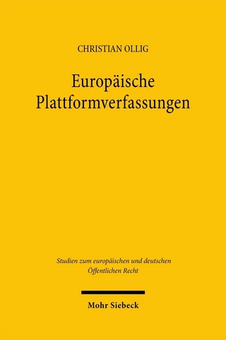 Europäische Plattformverfassungen