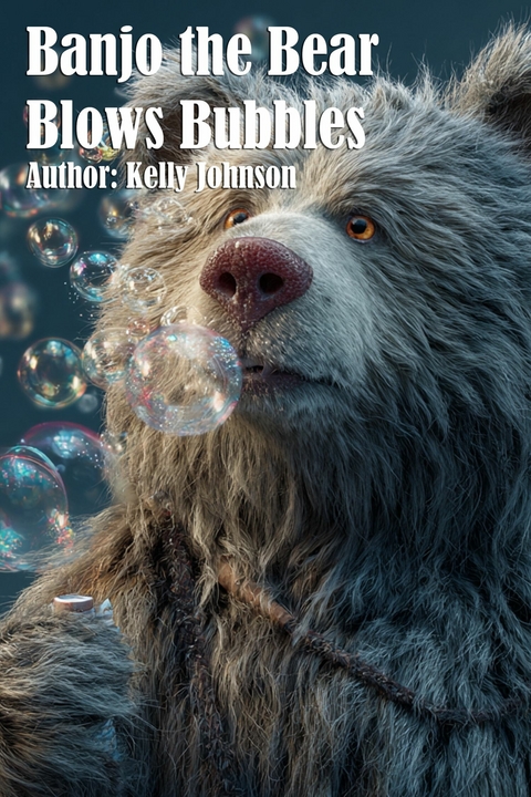 Banjo the Bear Blows Bubbles - Kelly Johnson