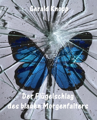 Der Flügelschlag des blauen Morgenfalters