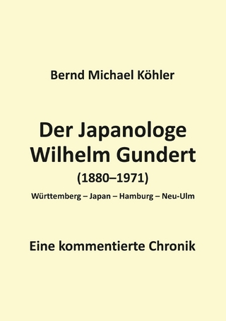 Der Japanologe Wilhelm Gundert