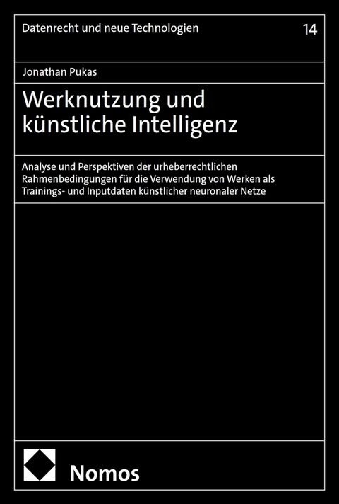 Werknutzung und künstliche Intelligenz - Jonathan Pukas