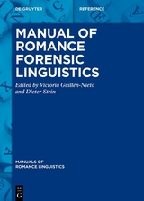 Manual of Romance Forensic Linguistics - 