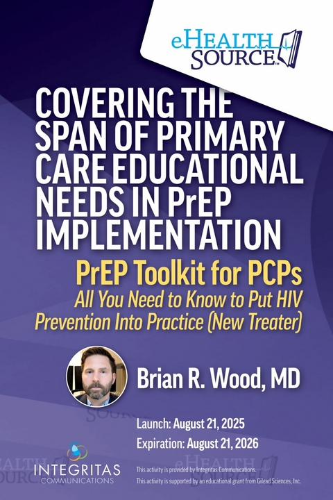 PrEP Toolkit for PCPs -  Brian Wood,  MD