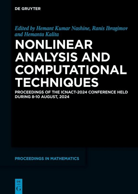 Nonlinear Analysis and Computational Techniques - 