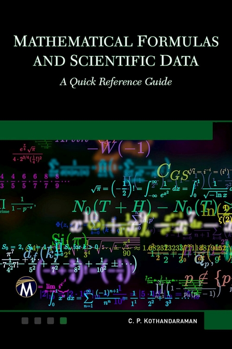 Mathematical Formulas and Scientific Data - Kothandaraman C. P.  Kothandaraman
