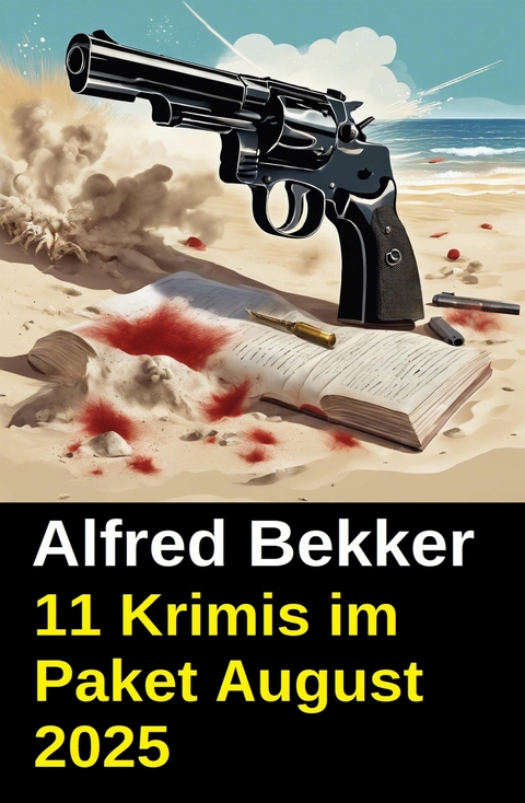 11 Krimis im Paket August 2025 -  Alfred Bekker
