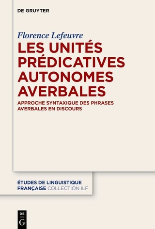 Les unités prédicatives autonomes averbales