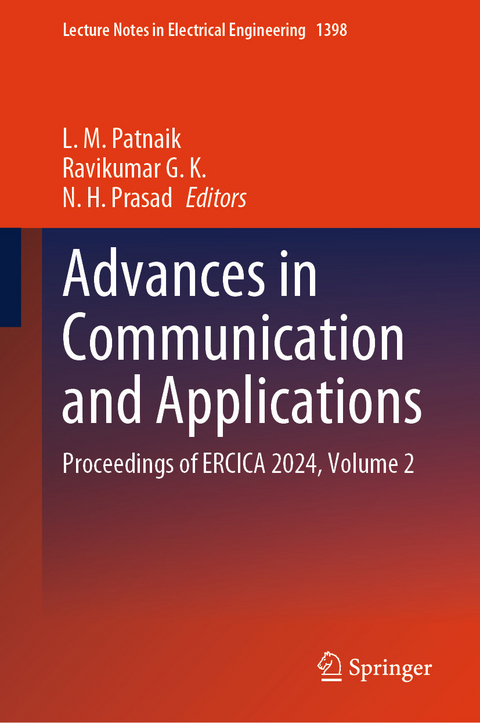 Advances in Communication and Applications - 
