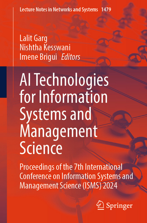 AI Technologies for Information Systems and Management Science - 