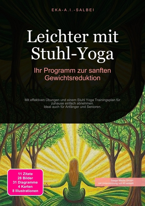 Leichter mit Stuhl-Yoga -  Eka A.I. Salbei