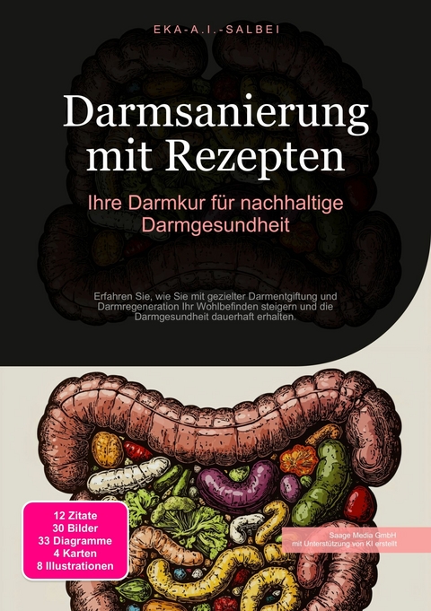 Darmsanierung mit Rezepten -  Eka A.I. Salbei