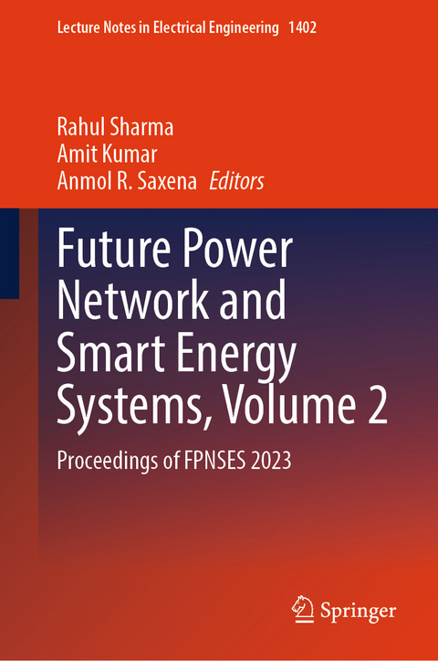 Future Power Network and Smart Energy Systems, Volume 2 - 