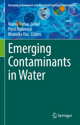 Emerging Contaminants in Water - 