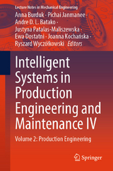 Intelligent Systems in Production Engineering and Maintenance IV - 