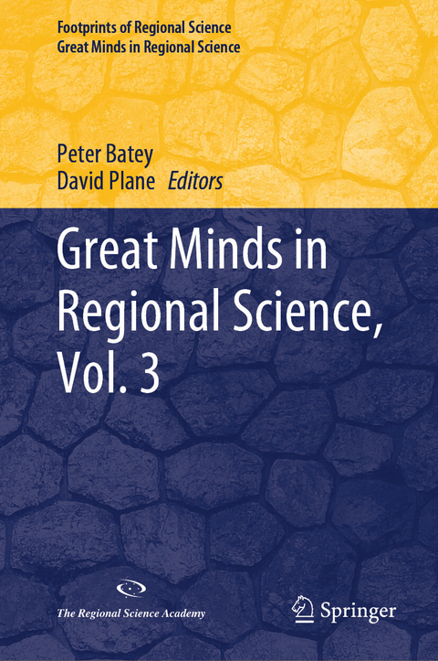Great Minds in Regional Science, Vol. 3 - 