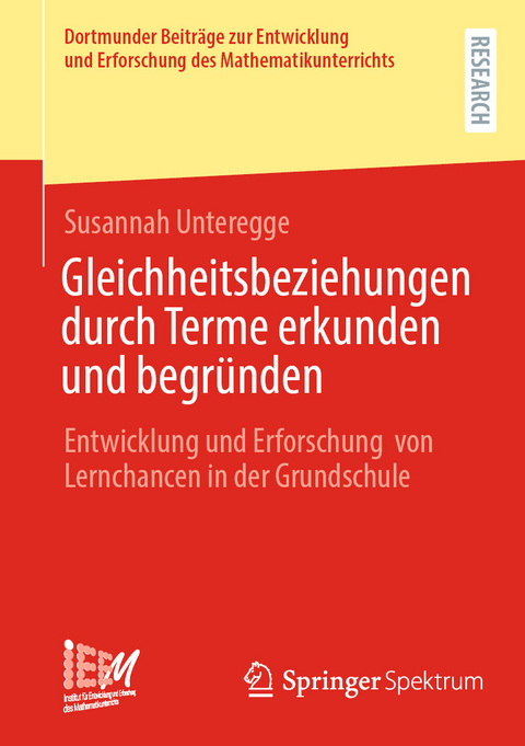 Gleichheitsbeziehungen durch Terme erkunden und begr&uuml;nden -  Susannah Unteregge