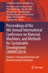 Proceedings of the 4th Annual International Conference on Material, Machines, and Methods for Sustainable Development (MMMS2024) - 