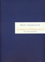 In modo di passacaglia -  Benet Casablancas