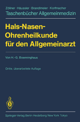 Hals-Nasen-Ohrenheilkunde f&uuml;r den Allgemeinarzt - Hans-Georg Boenninghaus