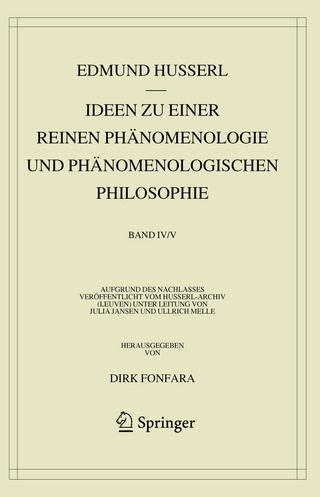 Ideen zu einer reinen Phänomenologie und phänomenologischen Philosophie. Zweites Buch: Phänomenologische Untersuchungen zur Konstitution und Wissenschaftstheorie sowie das Nachwort zu meinen Ideen