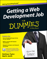 Getting a Web Development Job For Dummies - Kathleen Taylor, Bud E. Smith