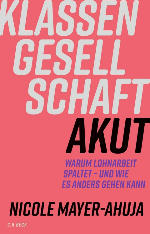 Klassengesellschaft akut - Nicole Mayer-Ahuja