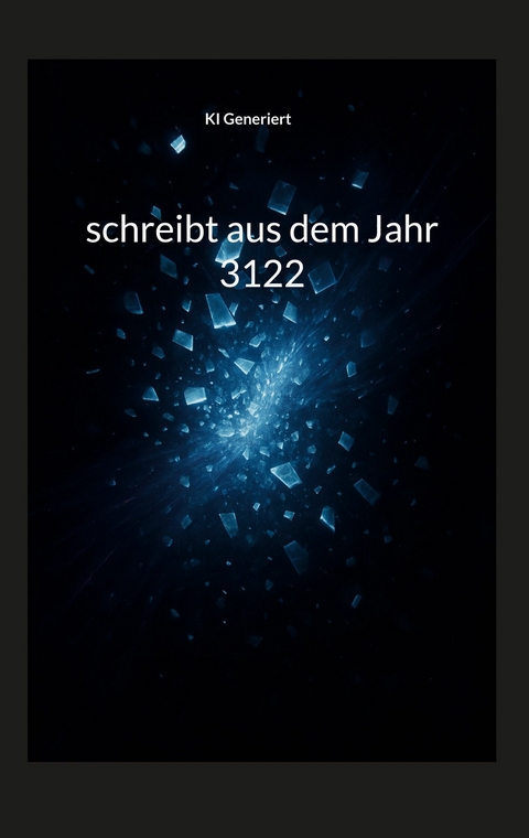 schreibt aus dem Jahr 3122 -  KI Generiert