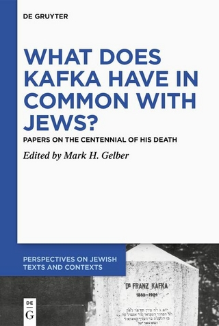 What Does Kafka have in Common with Jews?