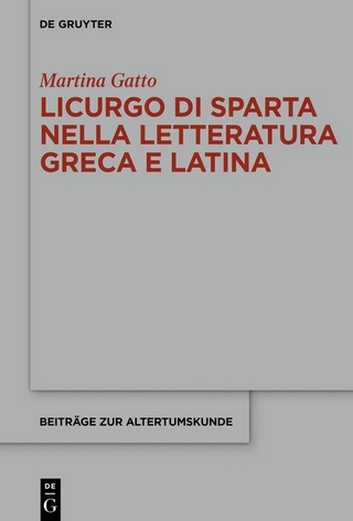 Licurgo di Sparta nella letteratura greca e latina