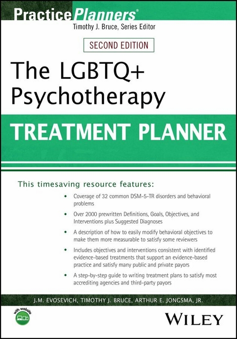 The LGBTQ+ Psychotherapy Treatment Planner - J. M. Evosevich, Timothy J. Bruce, Arthur E. Jongsma