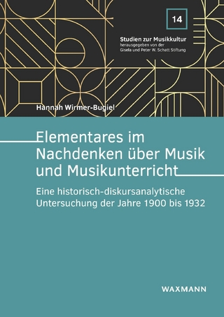 Elementares im Nachdenken über Musik und Musikunterricht
