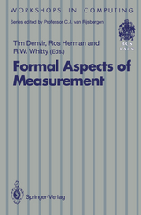 Formal Aspects of Measurement - 