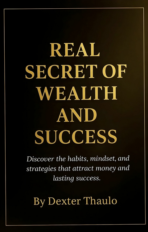 Real secrets of wealth and success -  Dexter Thaulo