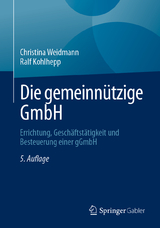 Die gemeinn&uuml;tzige GmbH - Christina Weidmann, Ralf Kohlhepp