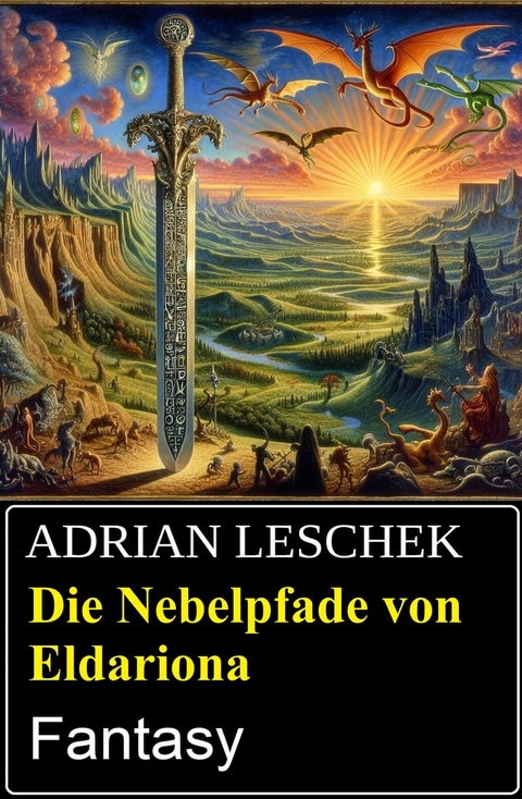 Die Nebelpfade von Eldariona: Fantasy -  Adrian Leschek