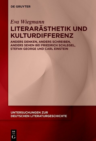 Literarästhetik und Kulturdifferenz