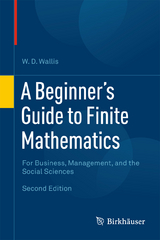 A Beginner's Guide to Finite Mathematics - W.D. Wallis